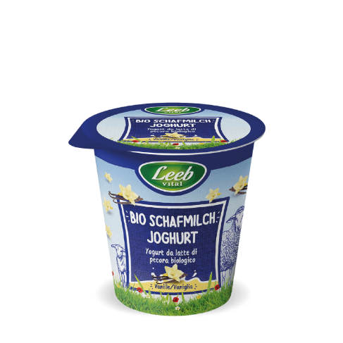 Bio Schafmilchjoghurt mit Geschmacksrichtung Vanille in 125 g Becher 